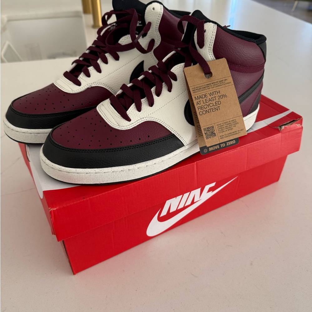 Men’s Nike Court Vision Mid Sneaker, NIB - Picture 6 of 8